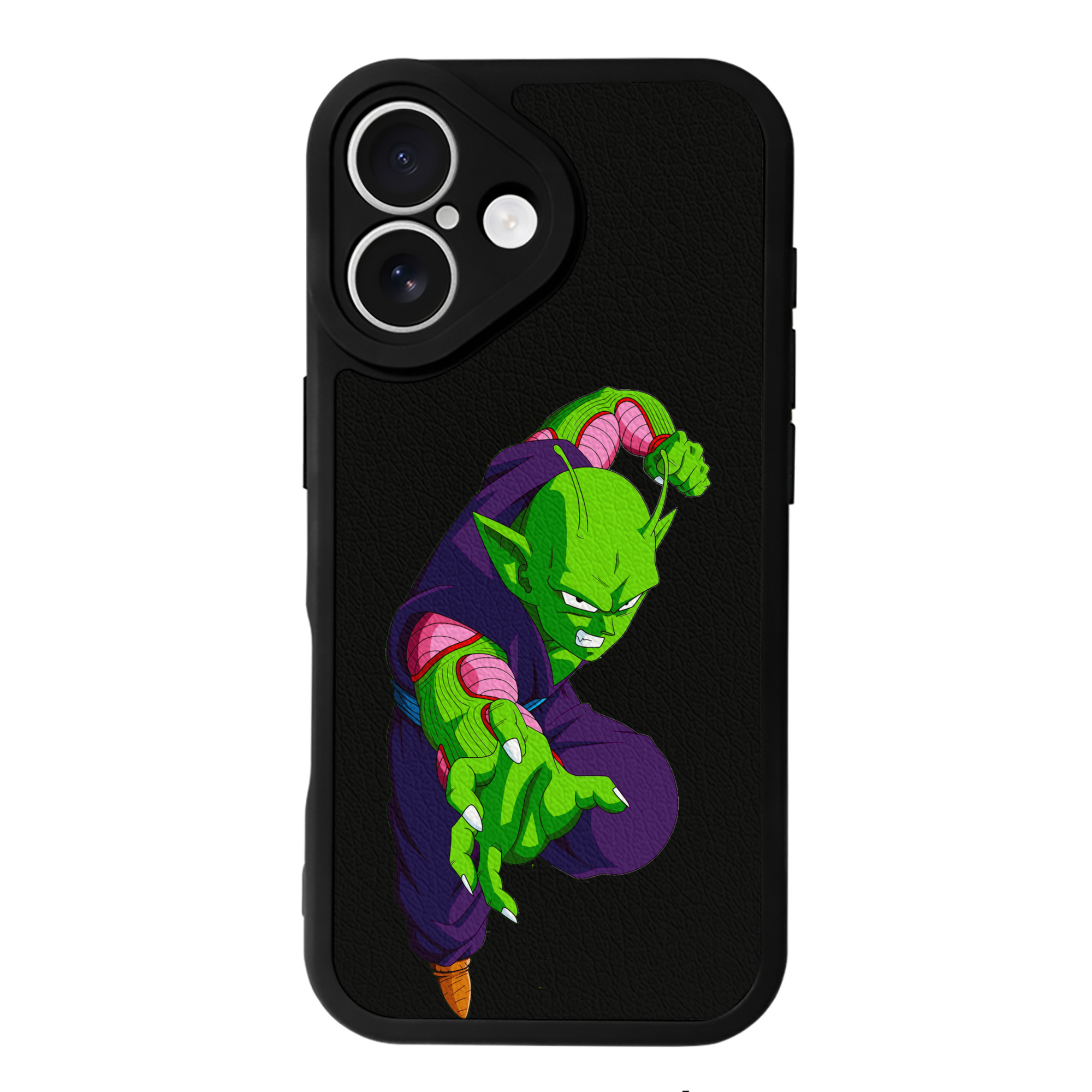 （画像用） ドラゴンボール ピッコロ DRAGON BALL Piccolo 【iPhone 16シリーズ対応】シリコンスマホケース（レザー調） 材質：シリコン